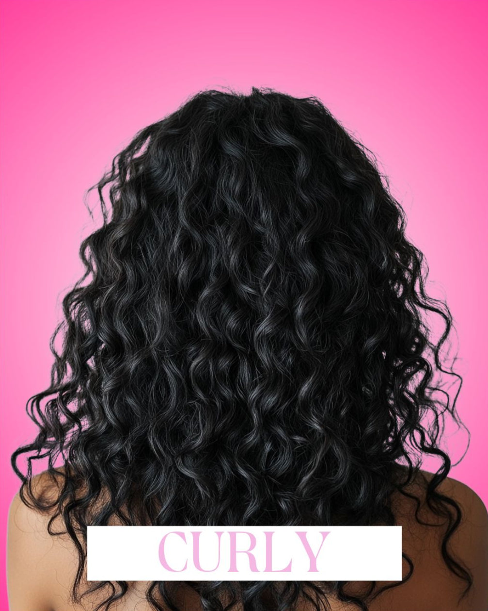 Curly Transparent Wig